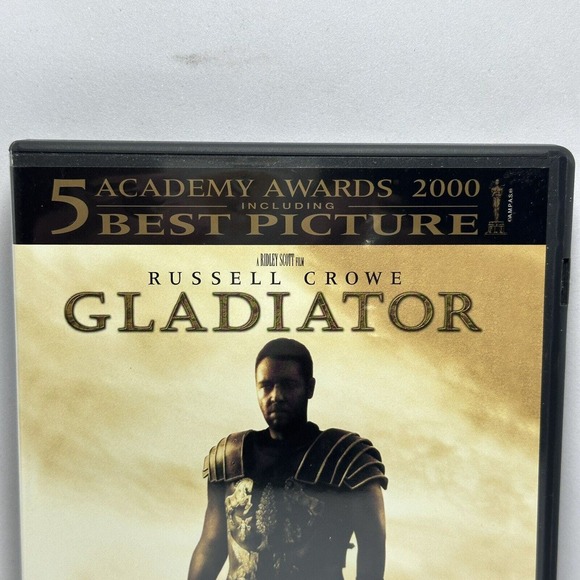 Gladiator Movie Film DVD Widescreen‎ Russel Crowe 5 Academy Awards Best Picture - Picture 2 of 9